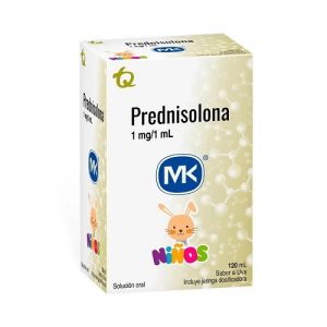 PREDNISOLONA MK 1MG/ NIÑOS FCO X 120 ML JARABE (PREDNISOLONA)