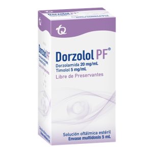 DORZOLOL PF FRASCO X 5 ML (DORZOLAMIDA+TIMOLOL)