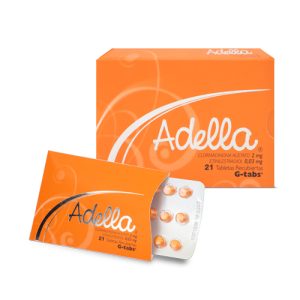 ADELLA CAJA X 21 TAB (CLORMADINONA+ETINILESTRADIOL)