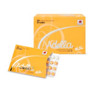 ADELLA MINI CAJA X 28 TAB (CLORMADINONA+ETINILESTRADIOL)