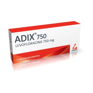 ADIX 750 MG X 5 TAB (LEVOFLOXACINO)