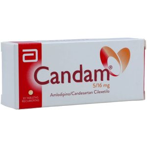 CANDAM 5/16 MG X 30 TAB (AMLODIPINO+CANDESARTAN)