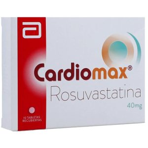 CARDIOMAX 40 MG CAJA X 10 TAB (ROSUVASTATINA)