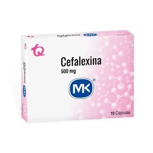 CEFALEXINA MK X500MG CAPSULAS CAJ 10CAP (CEFALEXINA)