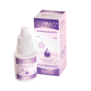 CILOBACT FRASCO X 5 ML (CIPROFLOXACINO)