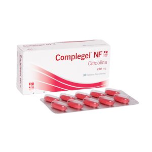COMPLEGEL NF 250 MG CAJA X 30 TAB (CITICOLINA)