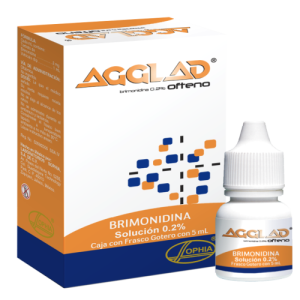 AGGLAD OFTENO FRASCO X 5 ML (BRIMONIDINA)