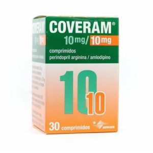 COVERAM 10/10 X 30 COM (AMLODIPINO+PERINDOPRIL)