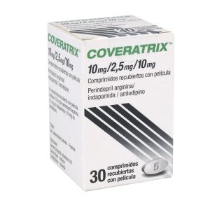 COVERATRIX 10/2.5/10 MG CAJA X 30 TAB
