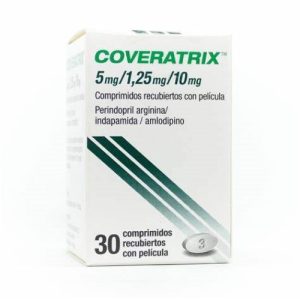 COVERATRIX 5/1.25/10 MG CAJA X 30 TAB
