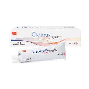 CROMUS 0.03% TUBO X 30 GR (TACROLIMUS)