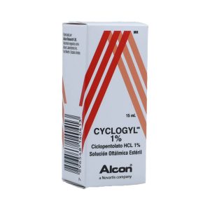 CYCLOGYL 1% FRASCO X 15 ML (CICLOPENTOLATO)