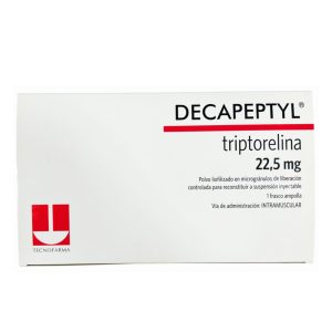 DECAPEPTYL 22.5 MG FCO X 1 AMP (TRIPTORELINA)