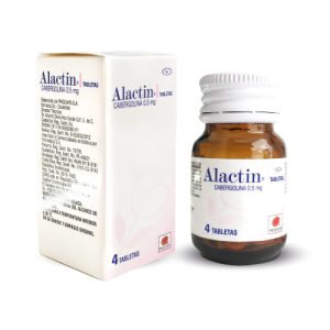 ALACTIN 0.5 MG FRASCO X 4 TAB (CABERGOLINA)
