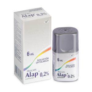 ALAP 0.2% SOLUCION OFTALMICA FRASCO X 6 ML (OLOPATADINA)