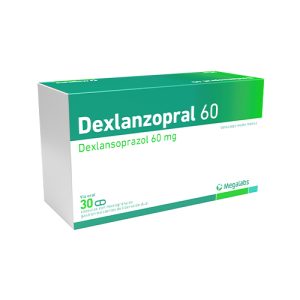 DEXLANZOPRAL 60 MG CAJA X 28 CAP (DEXLANSOPRAZOL)