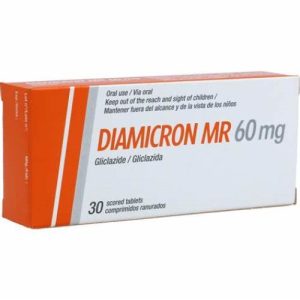 DIAMICRON MR 60 MG X 30 TAB (GLICLAZIDA)