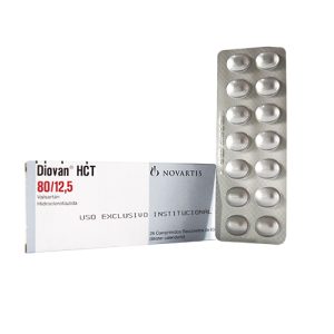 DIOVAN HCT 80/12.5 MG CAJA X 28 COM (HIDROCLOROTIAZIDA+VALSARTAN)