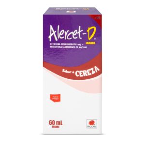 ALERCET D JARABE FRASCO X 60 ML (CETIRIZINA+FENILEFRINA)