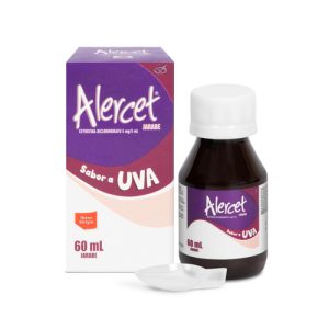 ALERCET JARABE FRASCO X 60 ML (CETIRIZINA)