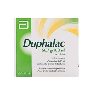 DUPHALAC CAJA X 20 SACHETS (LACTULOSA)