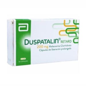 DUSPATALIN RETARD 200 MG CAJA X 30 CAP (MEBEVERINA)
