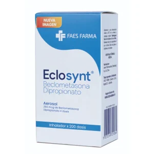 ECLOSYNT 250 INHALADOR X 200 (BECLOMETASONA)