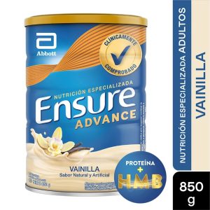 ENSURE ADVANCE VAINILLA 850 GRS APME X 850 G