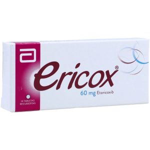 ERICOX 60 MG X 14 TB (ETORICOXIB)