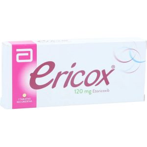ERICOX 120 MG X 7 TAB (ETORICOXIB)