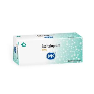 ESCITALOPRAM MK 20MG TAB REC CAJA X 30 TAB (ESCITALOPRAM)