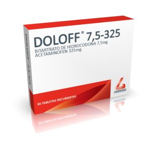 DOLOFF 7.5/ 325 MG X 30 TAB (ACETAMINOFEN+HIDROCODONA) (ACETAMINOFEN+HIDROCODONA)