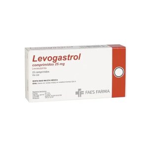 LEVOGASTROL 25 MG X 15 COMP (LEVOSULPIRIDA)