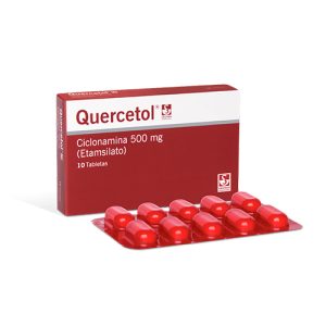 QUERCETOL CAJA X 10 TAB (ETAMSILATO (CICLONAMINA))
