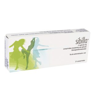 SIBILLA 2MG / 0.03 MG X 21 COMP (DIENOGEST+ETINILESTRADIOL)