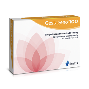 GESTAGENO 100 CAJA X 30 COMP (PROGESTERONA) (PROGESTERONA)