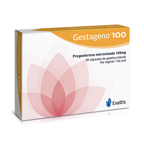 GESTAGENO 100 CAJA X 30 COMP (PROGESTERONA) (PROGESTERONA)