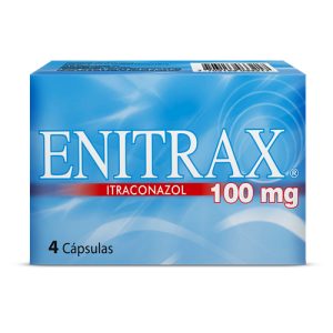 ENITRAX 100 MG CAJA X 4 CAP (ITRACONAZOL)