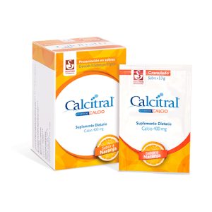 CALCITRAL 400 MG CAJA X 15 SOB (SUPLEMENTOS DE CALCIO)