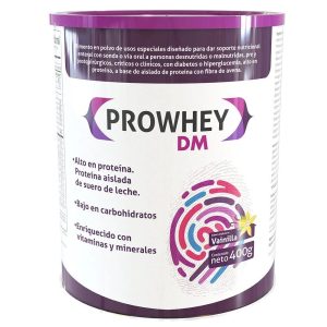 PROWHEY DM LATA X 400 G VAINILLA X 400 GR (FORMULAS POLIMERICAS NORMOCALORICAS)