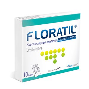 FLORATIL 250 MG CAJA X 10 CAPS (SACCHAROMYCES BOULARDII) (SACCHAROMYCES BOULARDII)