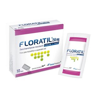 FLORATIL 250 MG CAJA X 10 SACHETS (SACCHAROMYCES BOULARDII) (SACCHAROMYCES BOULARDII)