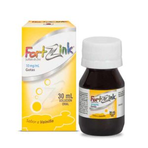 FORTZINK 10 MG GOTAS FRASCO X 30 ML (ZINC SULFATO)
