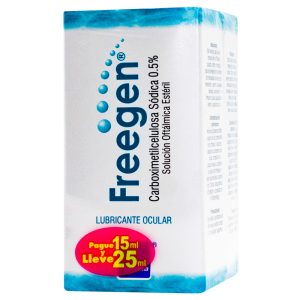 FREEGEN PREPACK FRASCO X 10 ML + 15 ML (CARBOXIMETILCELULOSA)