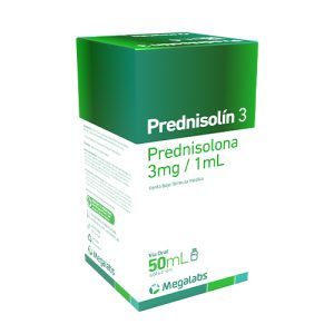 PREDNISOLIN 3 SOLUCION ORAL FRASCO X 50 ML (PREDNISOLONA) (PREDNISOLONA)