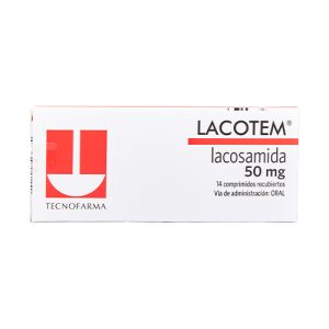 LACOTEM 50 MG CAJA X 14 COMP (LACOSAMIDA) (LACOSAMIDA)