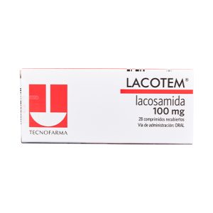 LACOTEM 100 MG CAJA X 28 COMP (LACOSAMIDA) (LACOSAMIDA)