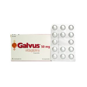 GALVUS MET 50 /1000 MG CAJA X 56 COM (METFORMINA+VILDAGLIPTINA)