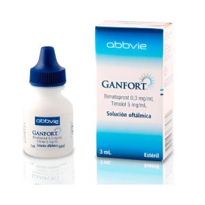 GANFORT FRASCO X 3 ML (BIMATOPROST+TIMOLOL)