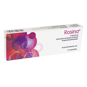ROSINA 3 MG / 0,03 MG CAJA X 21 CAP (DROSPIRENONA+ETINILESTRADIOL)